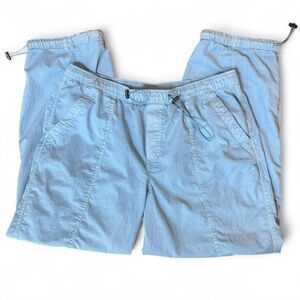 Arizona Cotton Light Blue Hiking drawstring Utility Pants outdoors lightweight
